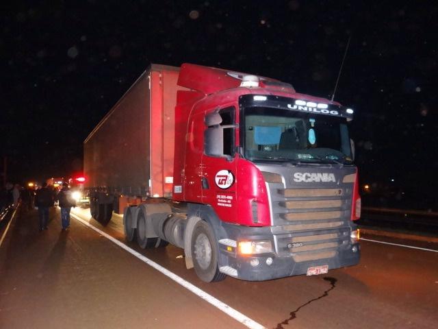 Homem morre após ser atropelado na BR-163