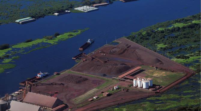Receita com vendas externas de minério caem 39%