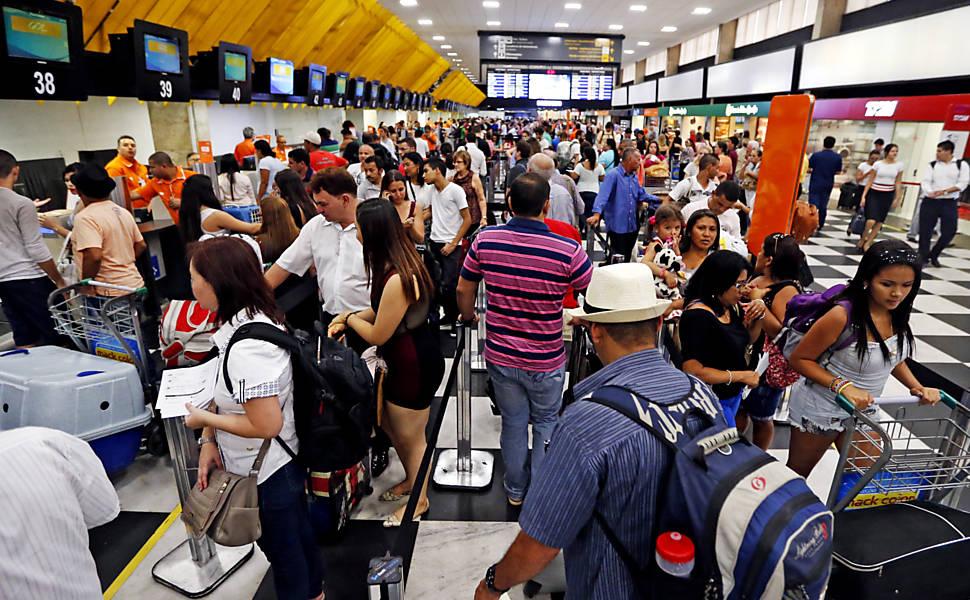 Para evitar filas, Aeroporto de Congonhas abre uma hora antes