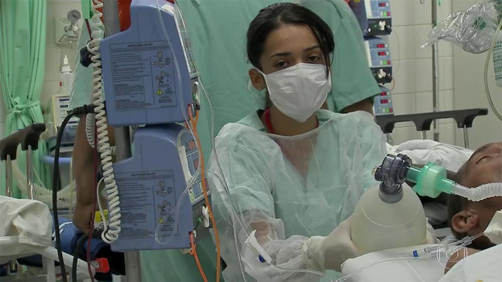 Hospitais da capital funcionam sem respiradores