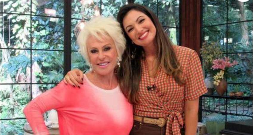 Patricia Poeta faz declaração para Ana Maria Braga
