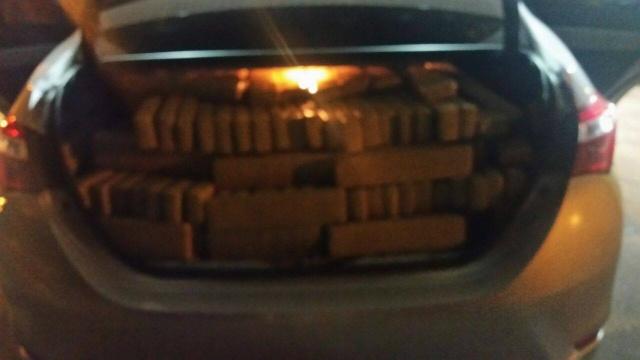 Polícia apreende 793 quilos de maconha com destino para Goiás