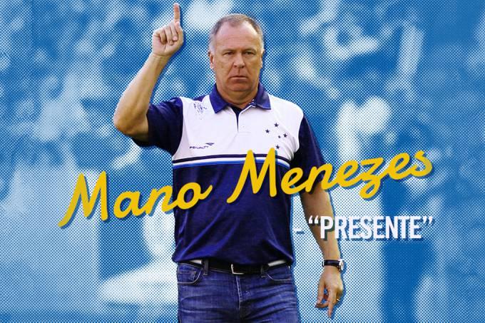 Cruzeiro confirma volta de Mano Menezes
