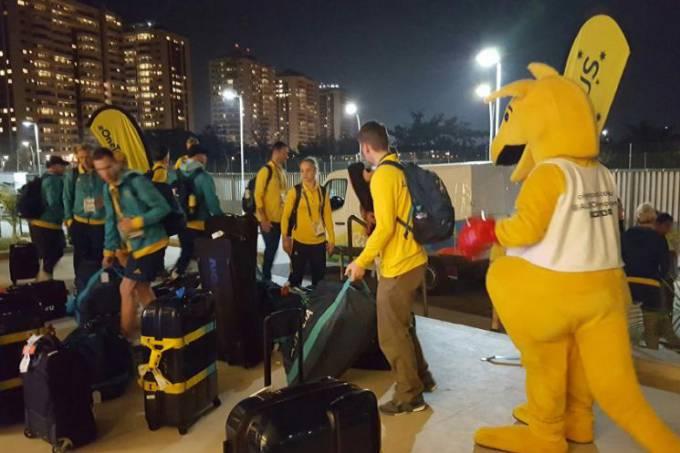 Recepcionada por ‘canguru’, Austrália ocupa Vila Olímpica