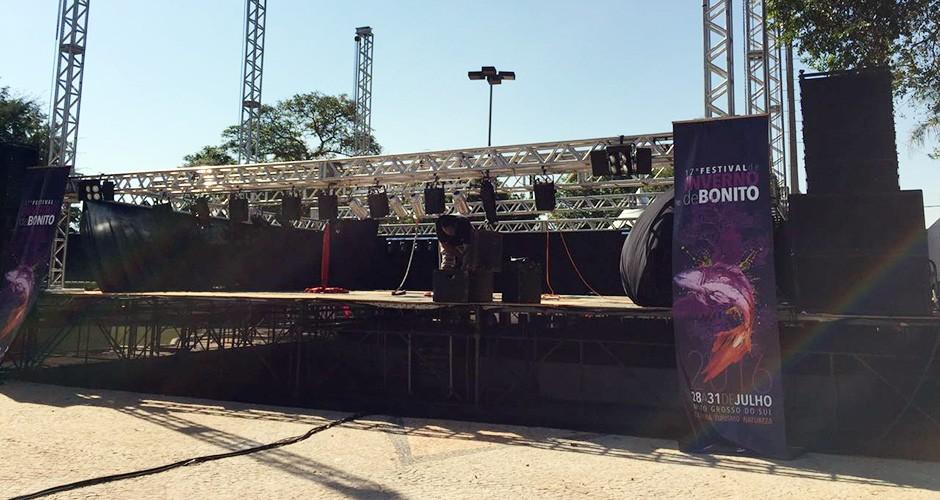 Estrutura da Corrida de Inverno já está pronta em Bonito