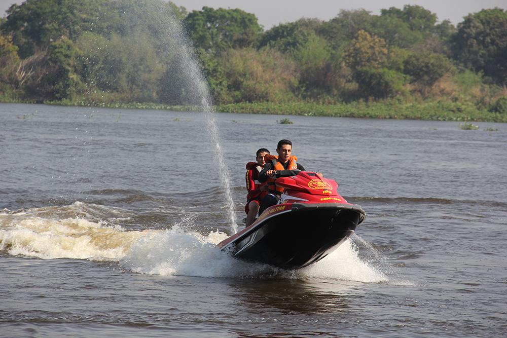 Subgrupamento de Bombeiros realiza instrução e treinamento em Porto Murtinho
