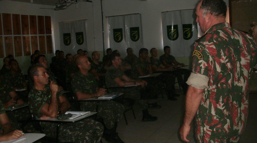 PMA realiza Educação Ambiental sobre o Pantanal para Sargentos do Exército Brasileiro em Corumbá