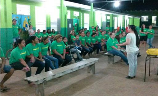 Escolas recebem turmas da Educação de Jovens e Adultos Conectando Saberes com aula inaugural