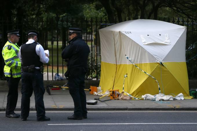 Para polícia, agressor do ataque em Londres tem problemas mentais
