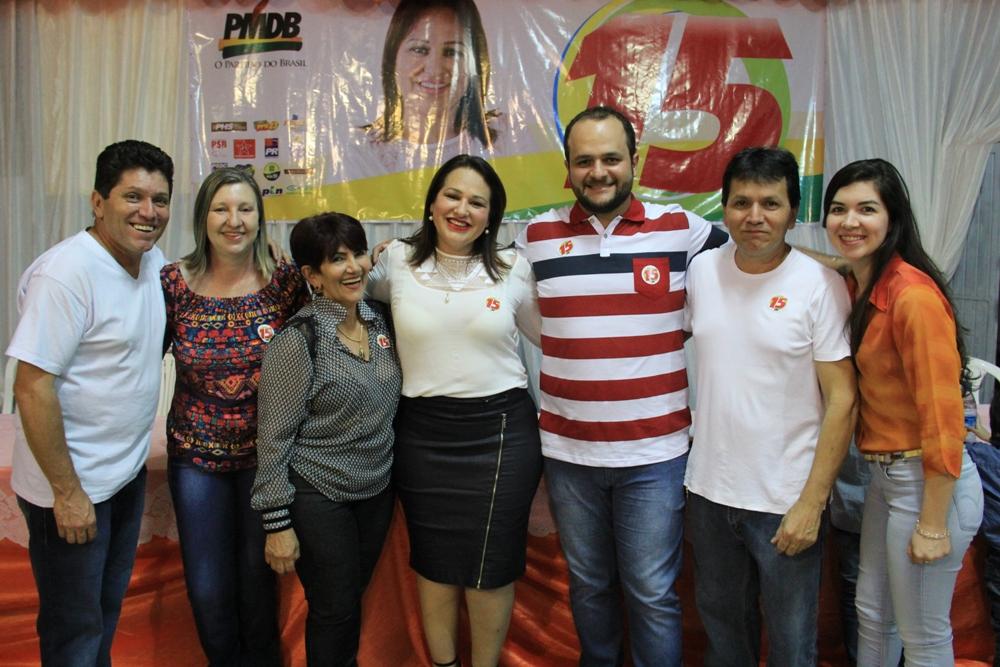 PMDB oficializa Márcia Marques a prefeita e Kamil vice em Antonio João