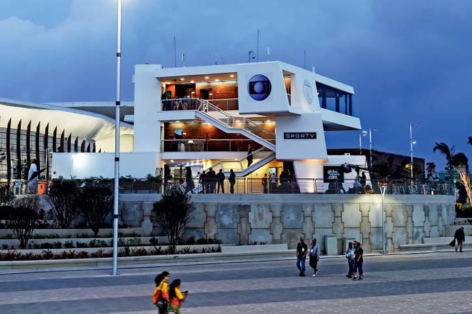 Festa para as emissoras de televisão