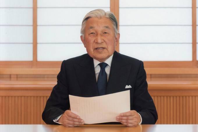 Imperador do Japão expressa desejo de abdicar