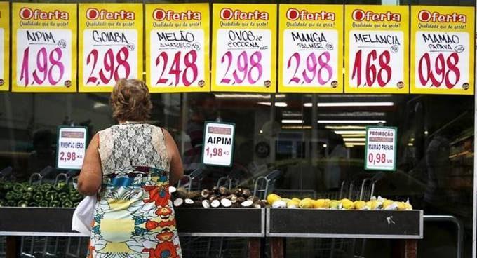 Mercado reduz previsão de queda do PIB e aumenta a da inflação