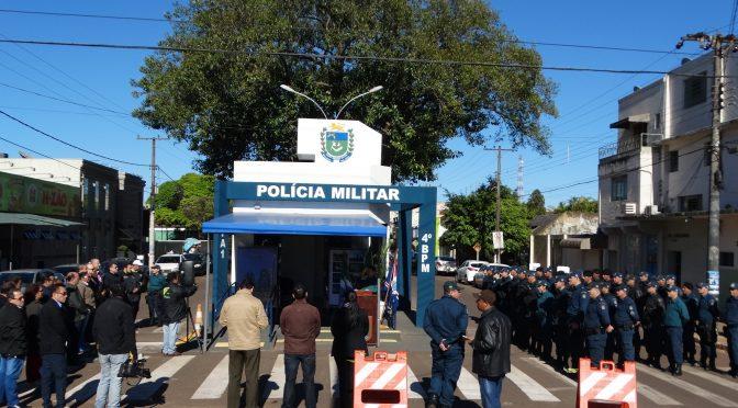 Posto Central da Polícia Militar é reinaugurado em Ponta Porã