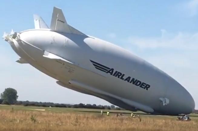 Maior aeronave do mundo bate durante voo teste; assista ao vídeo
