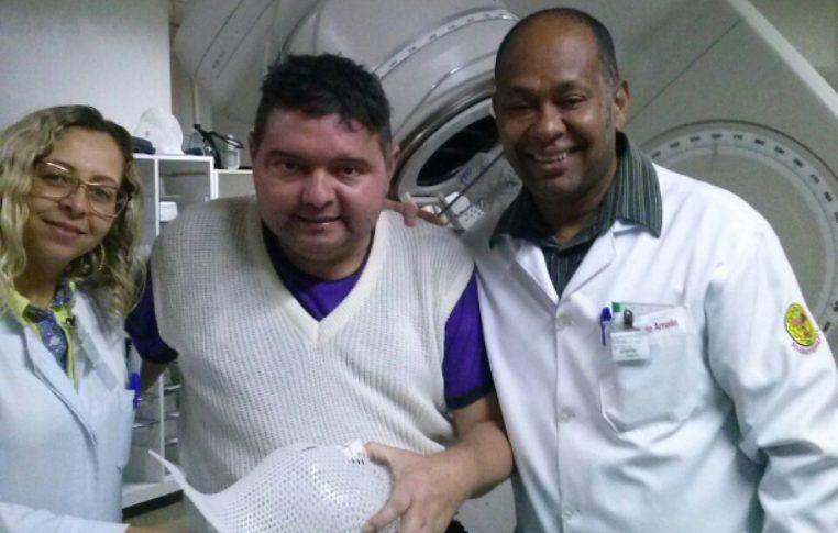 Agradecimento de Luís Antônio (Pacato) pelo atendimento na capital