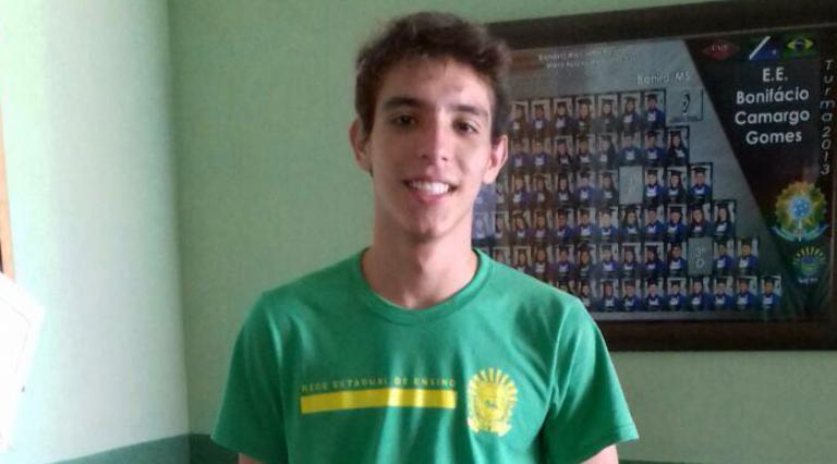 Estudante de Bonito encaminha projeto para Parlamento Jovem