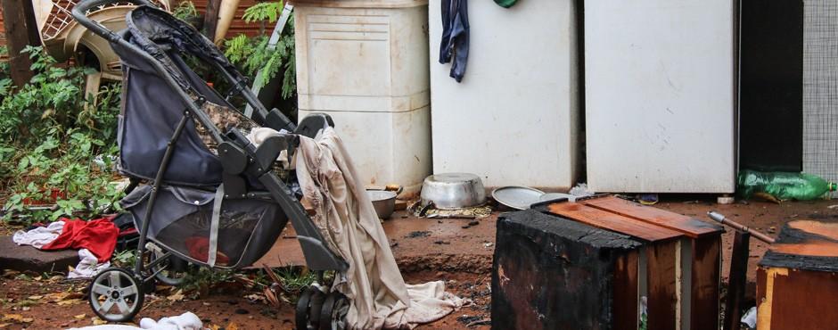 Crianças morrem carbonizadas enquanto dormiam