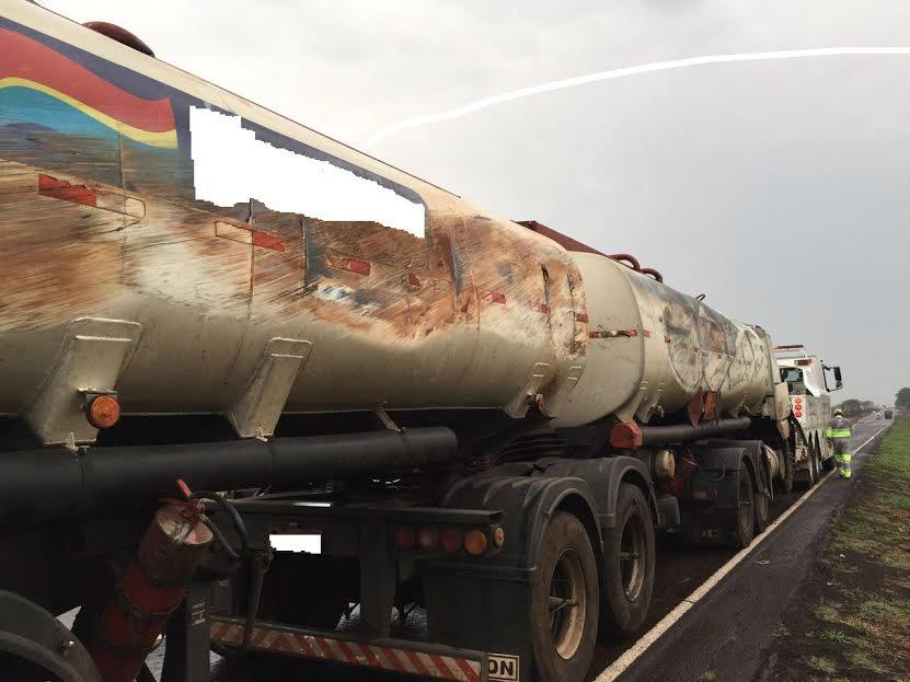 Empresa é autuada por derramamento de combustível na BR 163