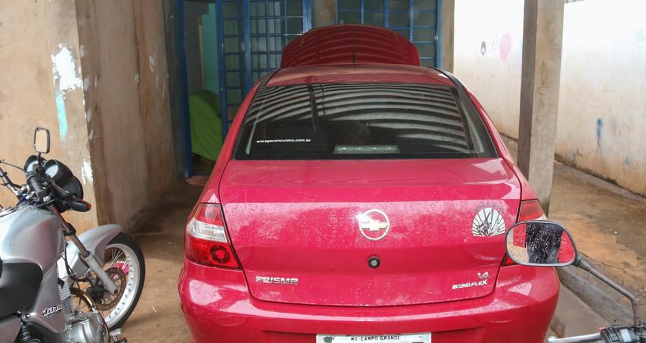 Em assalto, crianças ficam sob mira de arma