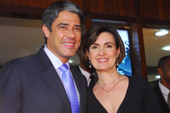 William Bonner já havia saído de casa antes do anúncio