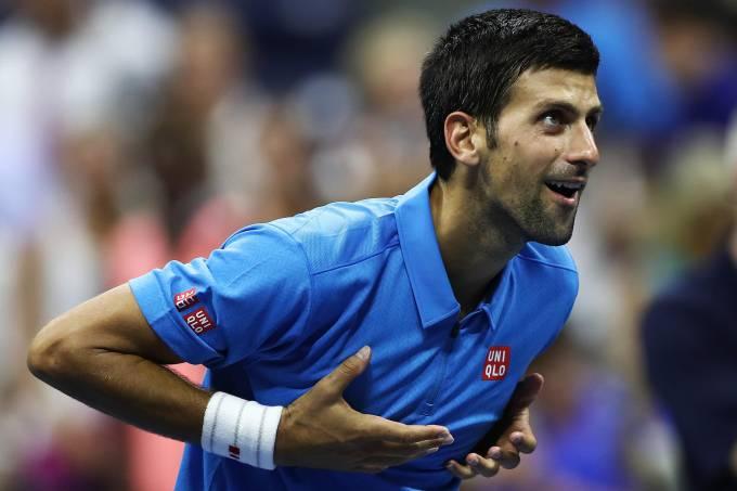 Djokovic imita Phil Collins após vitória no US Open