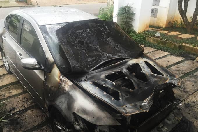 ‘Estou assustada’, diz vizinha de Temer que teve carro incendiado