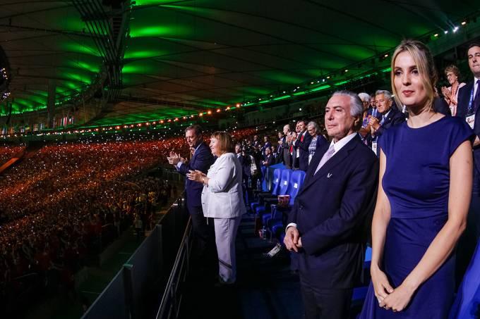 Temer é vaiado abertura dos Jogos paralímpicos