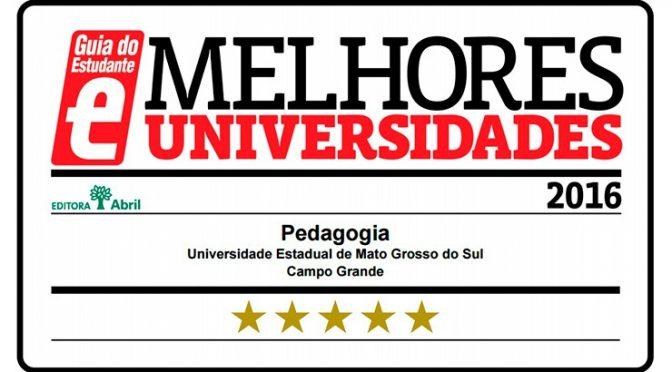 UEMS tem 24 cursos recomendados pelo Guia do Estudante em 2016