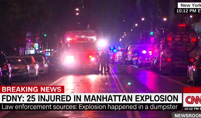 Explosão em Nova York deixa pelo menos 29 feridos