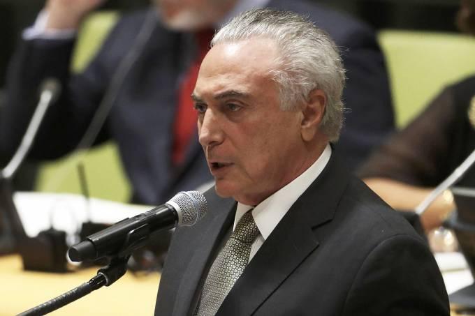 Temer diz que impeachment foi exemplo ao mundo
