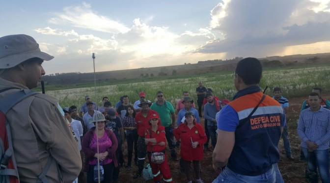 Defesa Civil de Murtinho oferece curso de Combate a Incêndio