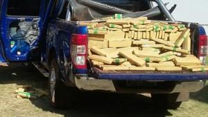 Polícia apreende carga de 1,4 mil quilos de maconha