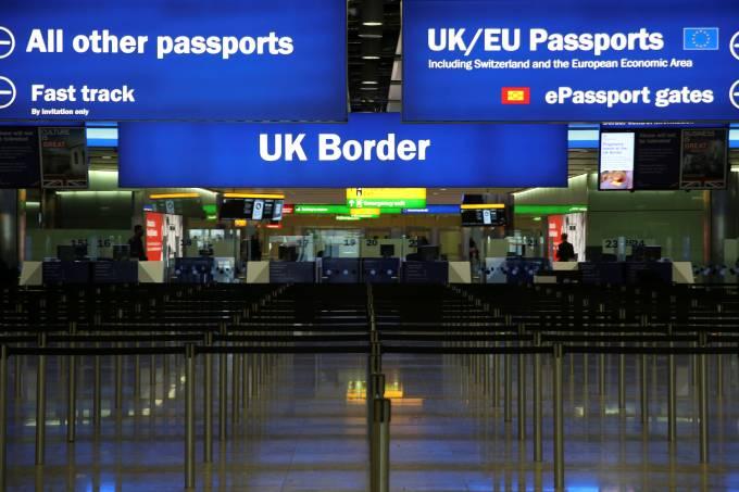 Reino Unido vai fechar fronteiras para imigrantes pouco qualificados
