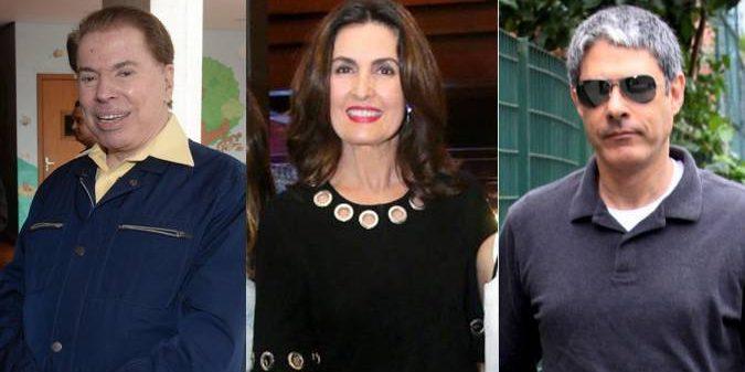 Silvio Santos sugere traição entre Bonner e Fátima