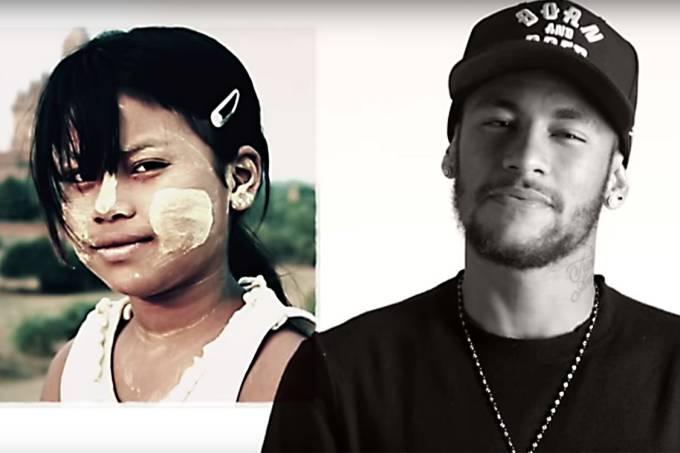 Neymar canta ‘Imagine’, de John Lennon, em campanha da ONU