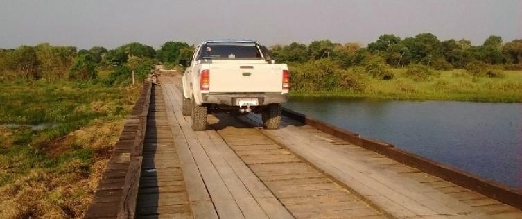 Ponte sobre rio Nabileque é liberada depois de 11 dias