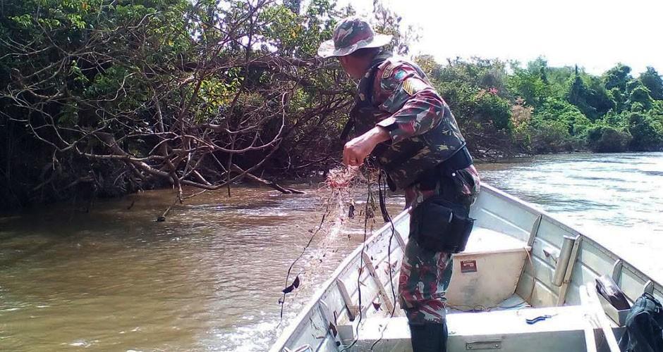 Policia Militar Ambiental dobra apreensões no feriadão