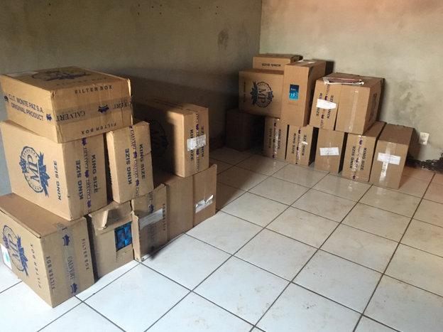 Polícia apreende carga de cigarro avaliada em R$ 45 mil