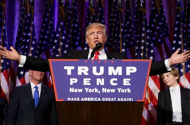 Donald Trump é eleito presidente dos Estados Unidos