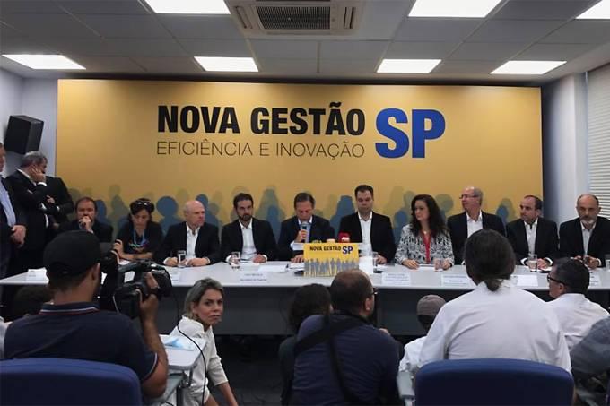 Doria anuncia os novos secretários da Fazenda e Transporte