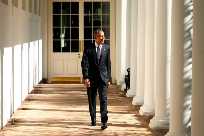 Obama recebe Trump na Casa Branca para iniciar a transição