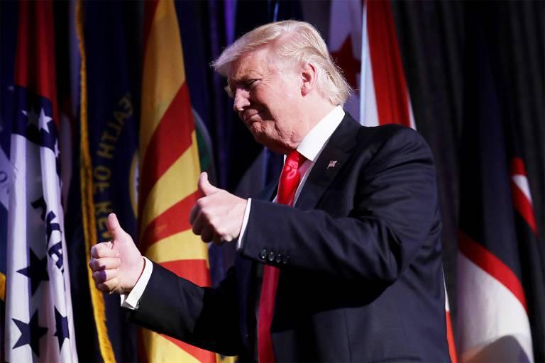 Trump nega problemas na transição