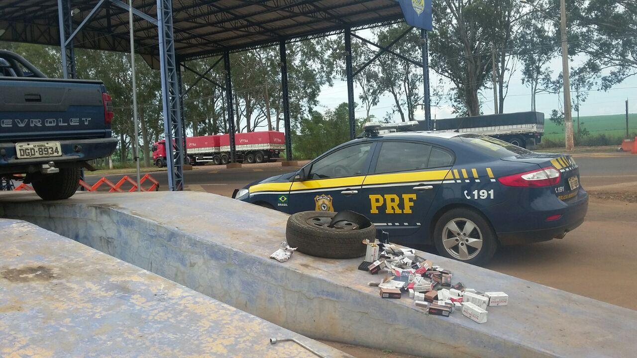 Aposentado é preso com pistola e munições em caminhonete