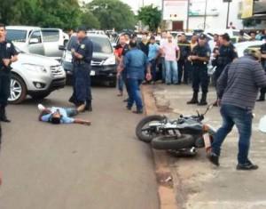 Polícia revida e mata violento pistoleiro na fronteira
