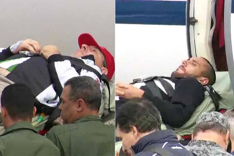 Henzel e Ruschel embarcam rumo a Chapecó