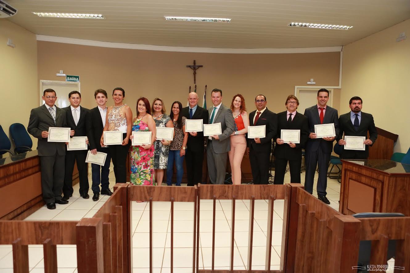 Eleitos de Jardim e Guia Lopes são diplomados pela Justiça Eleitoral