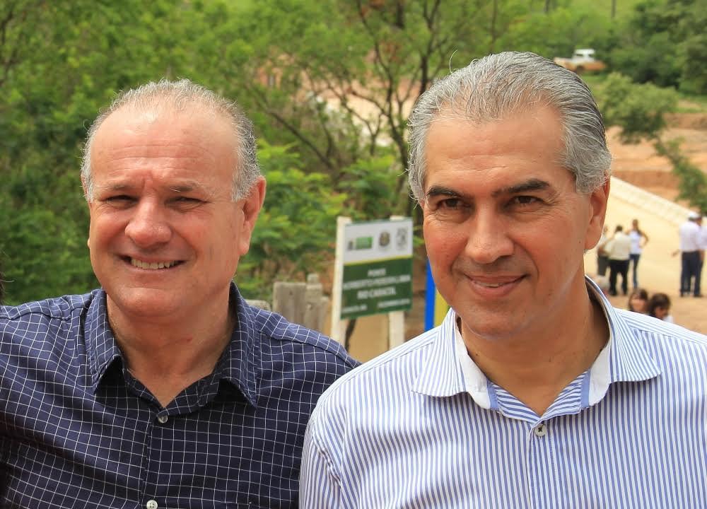 Governador Reinaldo Azambuja elogia gestão eficiente de Manoel Viais