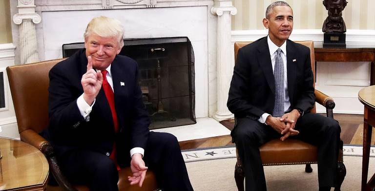 Obama e Trump trocam 'farpas natalinas'