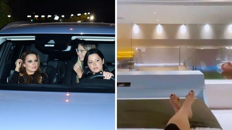 Marília Mendonça é vista entrando em motel com Maiara e Maraísa